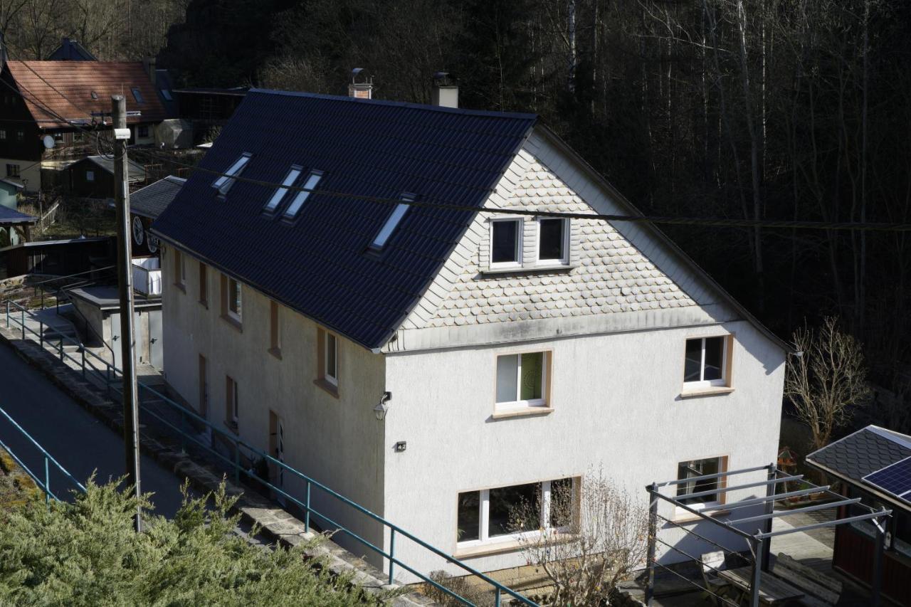 Ferienwohnung Zum Hirschgrund Schona Exterior photo